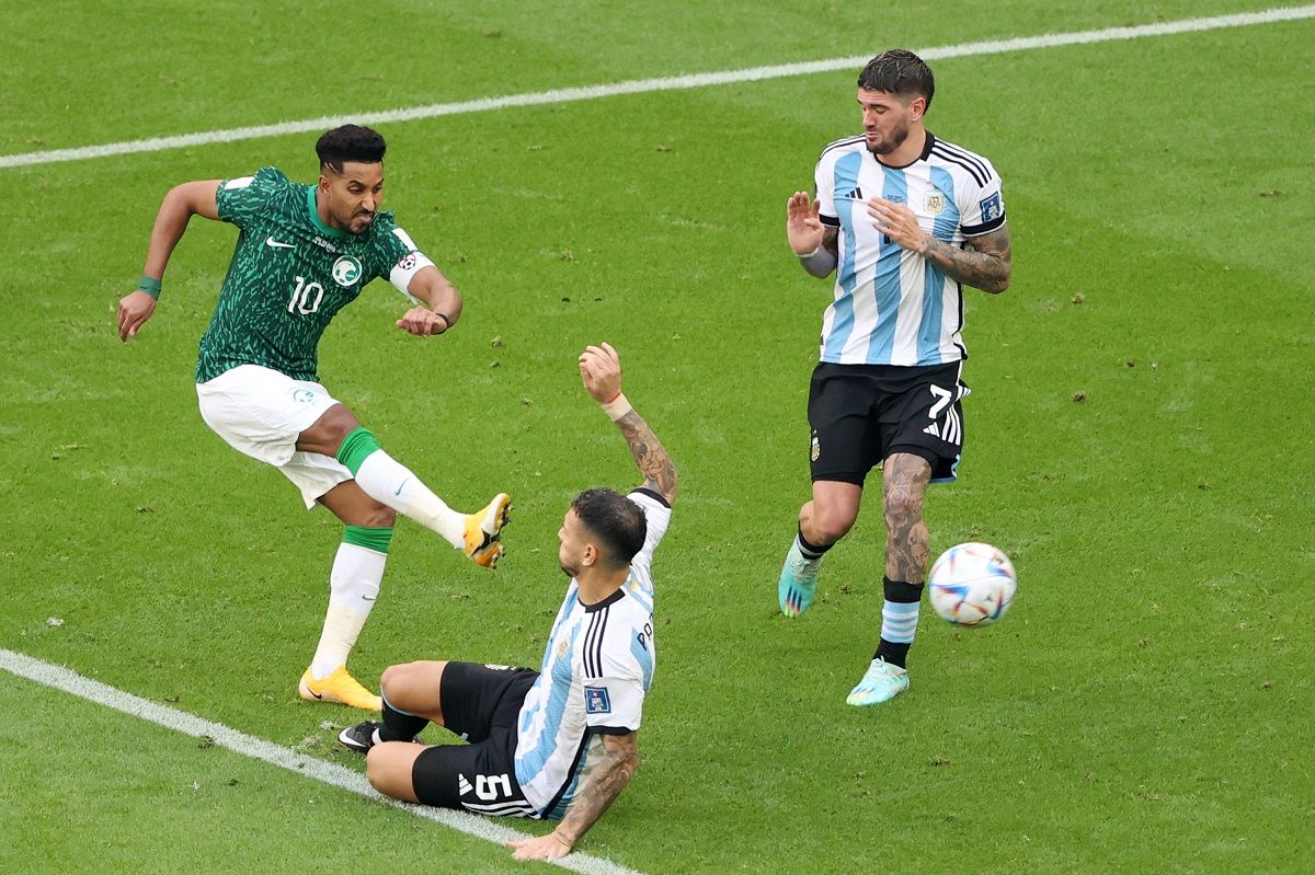 Аргентина – Саудовская Аравия – второй гол в ворота аргентинцев – видео