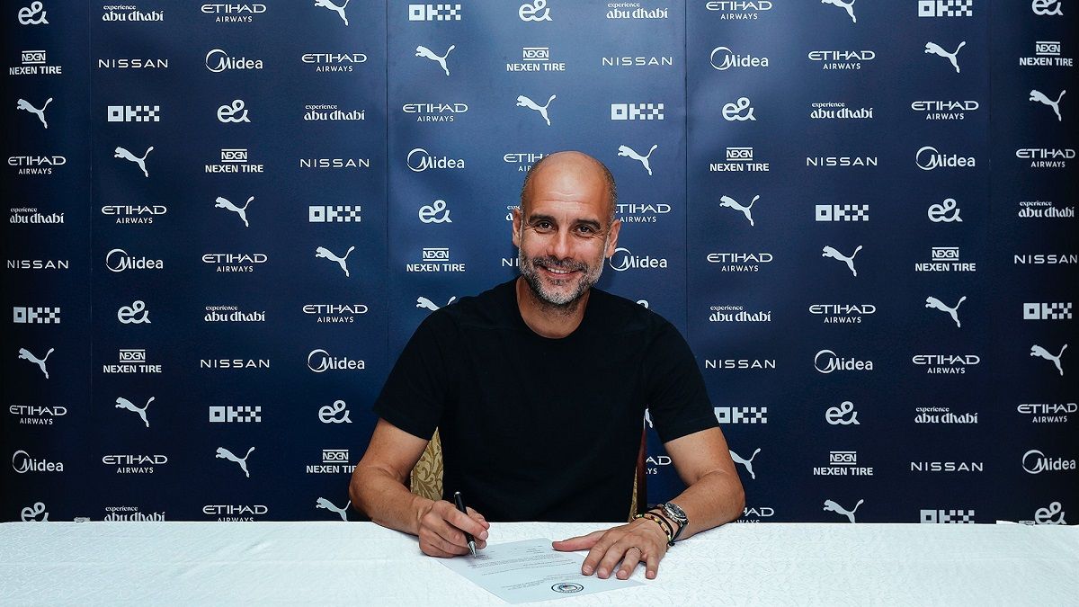Гвардиола подписал новый контракт с Манчестер Сити – срок договора