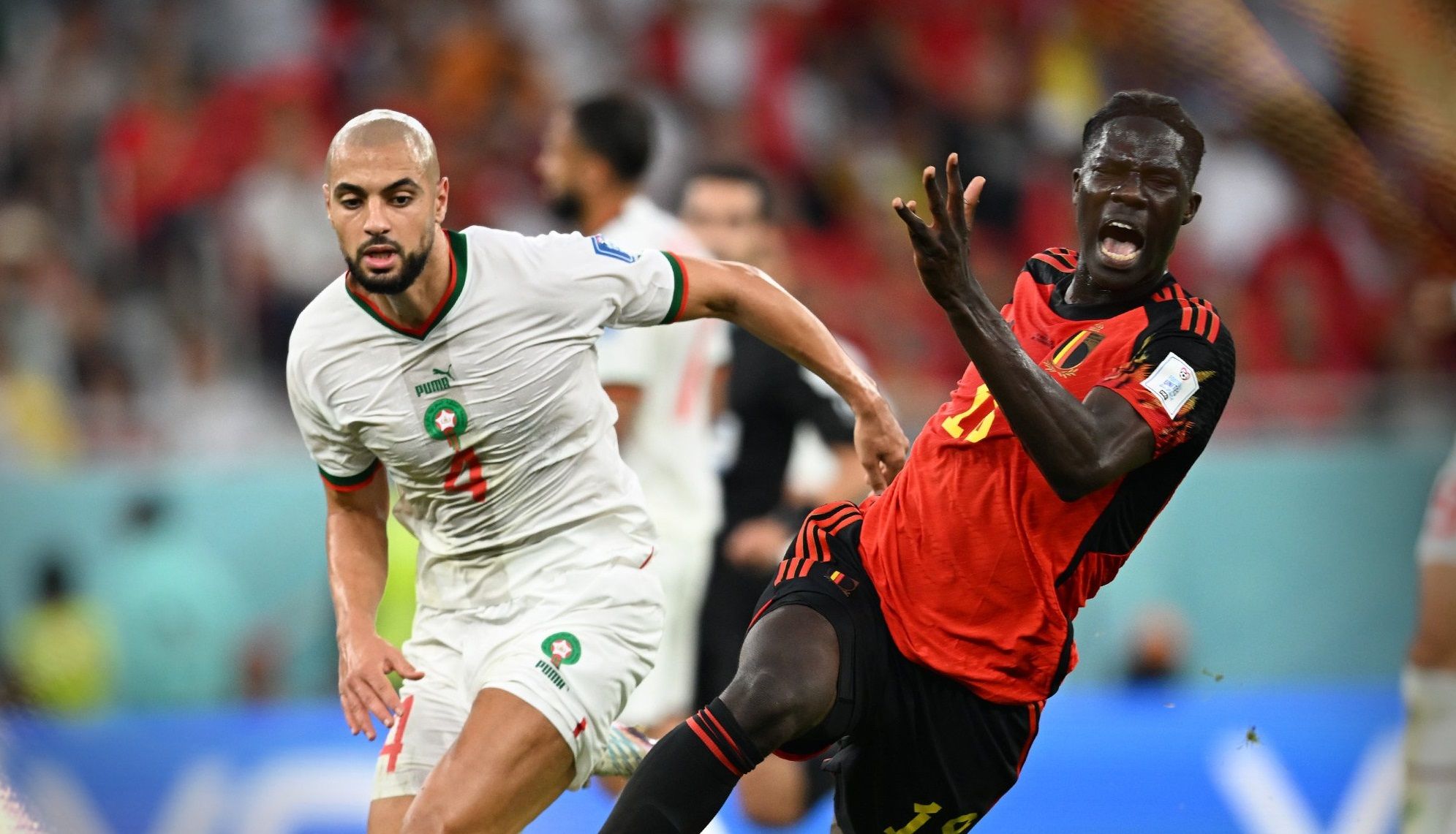 Марокко переиграло Бельгию Марокко переиграло Бельгию
