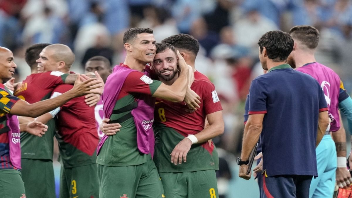 Гол Фернандеша – почему Бруну отдал лавры за гол Криштиану - 24 канал Гол Фернандеша – почему Бруну отдал лавры за гол Криштиану - 24 канал