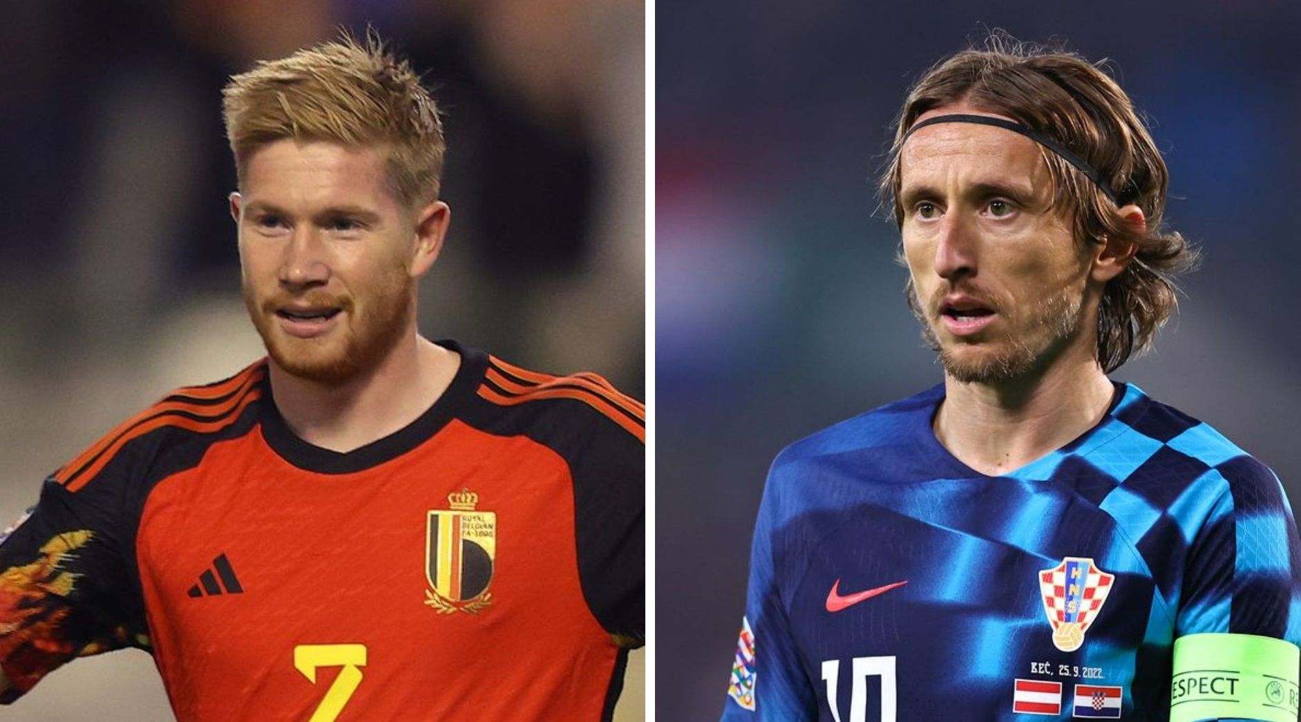 Кевін Де Брюйне та Лука Модріч Кевін Де Брюйне та Лука Модріч