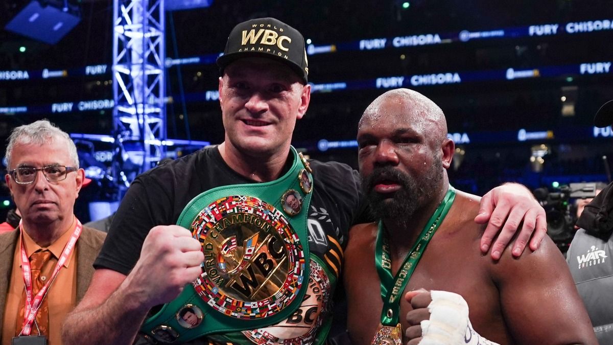 Ф'юрі з Чісорою залишилися друзями Ф'юрі з Чісорою залишилися друзями