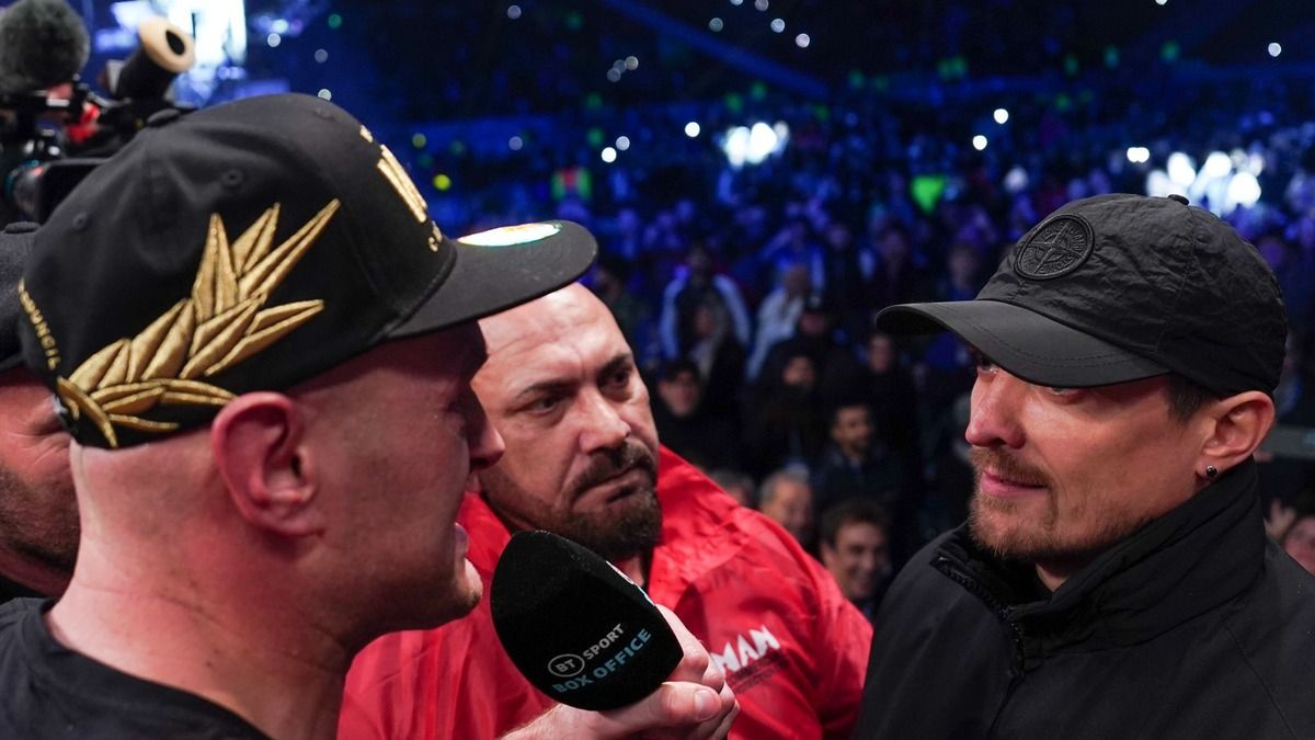 Тайсон Ф'юрі vs Олександр Усик Тайсон Ф'юрі vs Олександр Усик