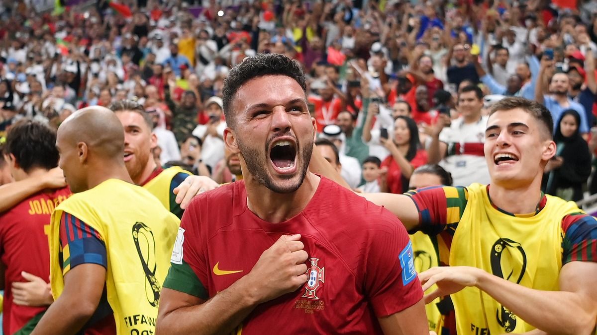 Гонсалу Рамуш – автор першого голу у ворота Швейцарії Гонсалу Рамуш – автор першого голу у ворота Швейцарії