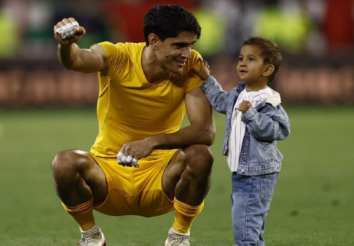 Марокко – Португалія – тренування Буну з сином після перемоги на ЧС-2022 – відео