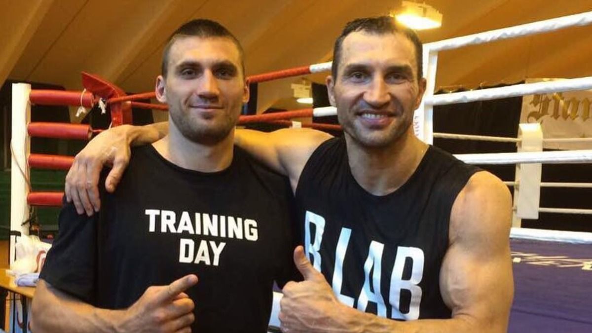 Виктор Вихрист и Владимир Кличко Виктор Вихрист и Владимир Кличко