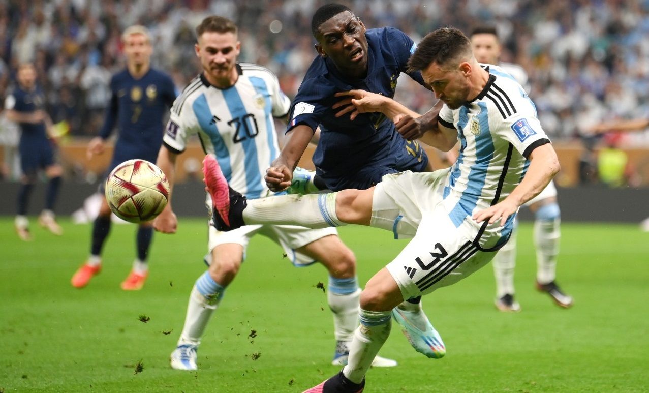 Аргентина и Франция забили по три гола