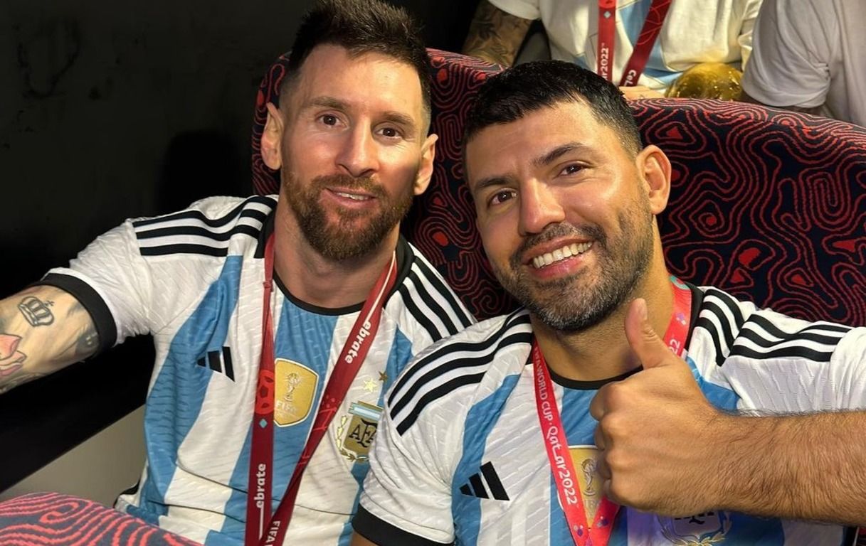 Лионель Месси с кумом Лионель Месси с кумом
