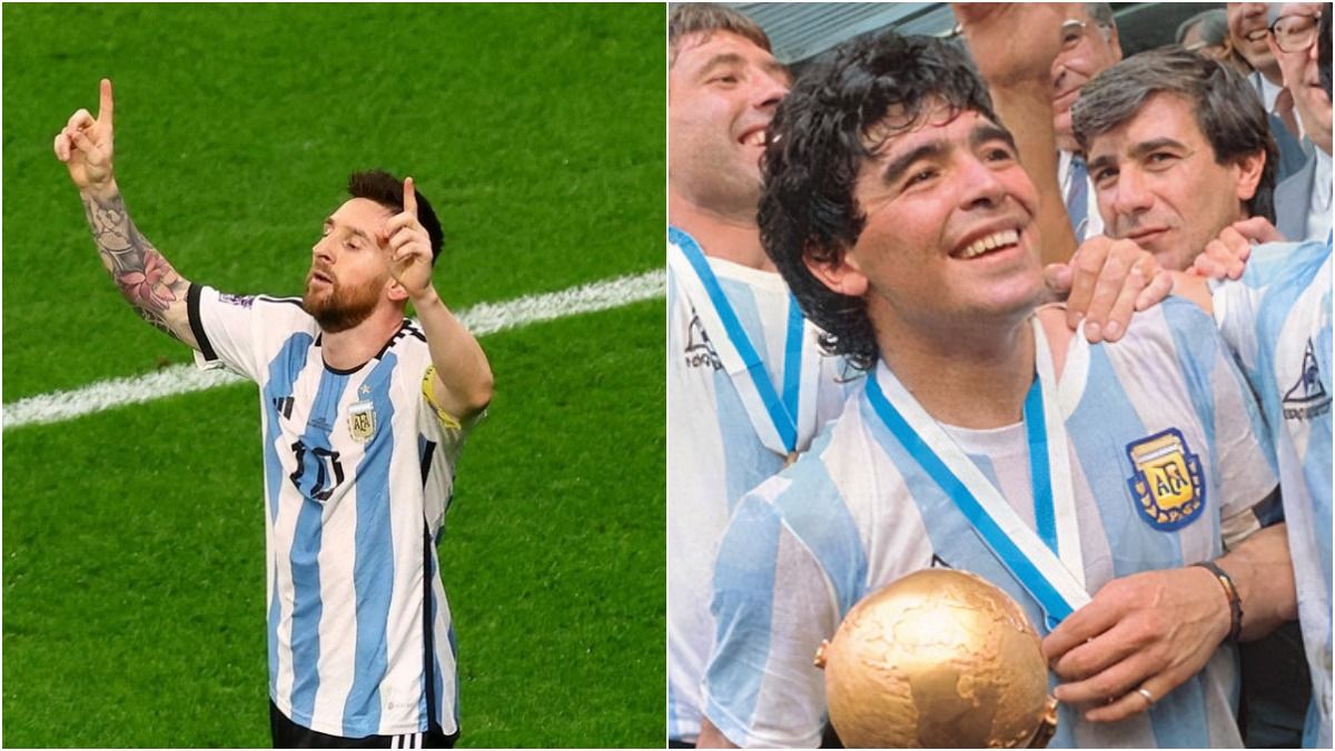 В Аргентині вперше в історії з'явилось перехрестя Марадони та Мессі