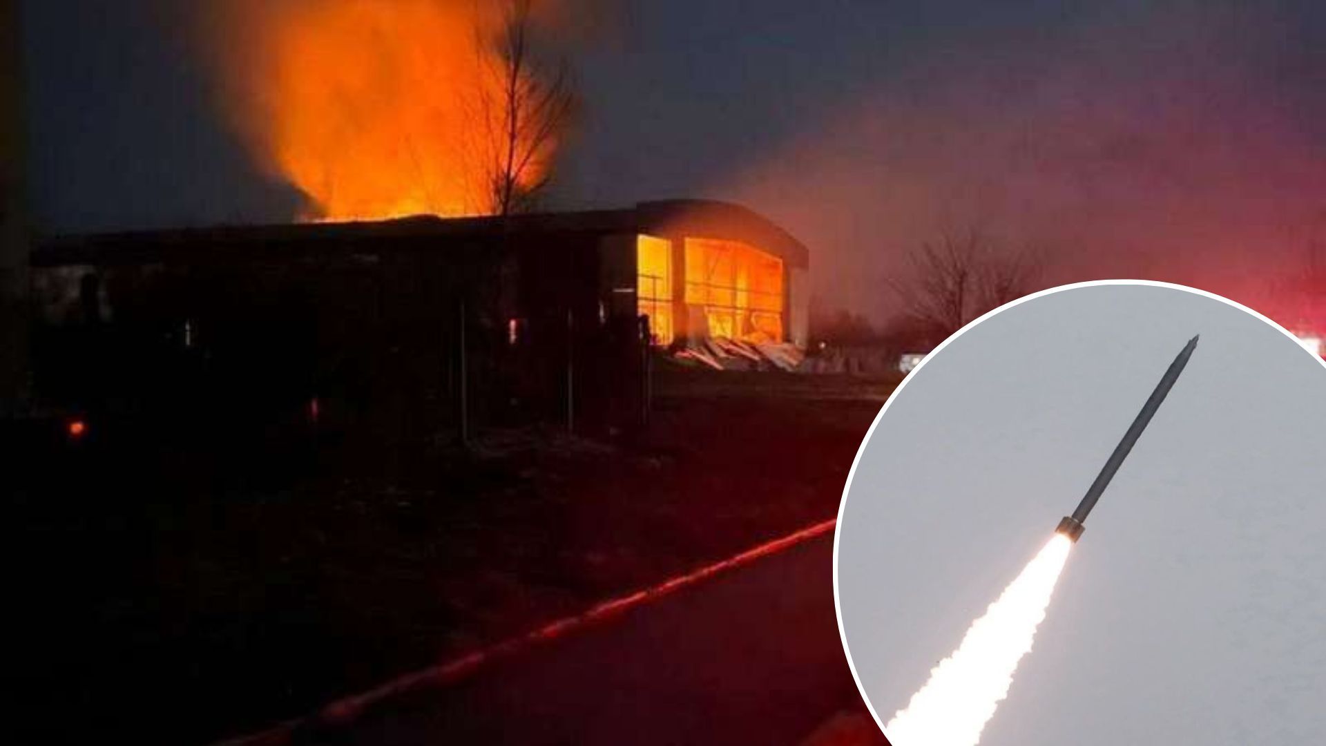 Оккупанты ударили ракетами по ледовой арене в Дружковке Оккупанты ударили ракетами по ледовой арене в Дружковке