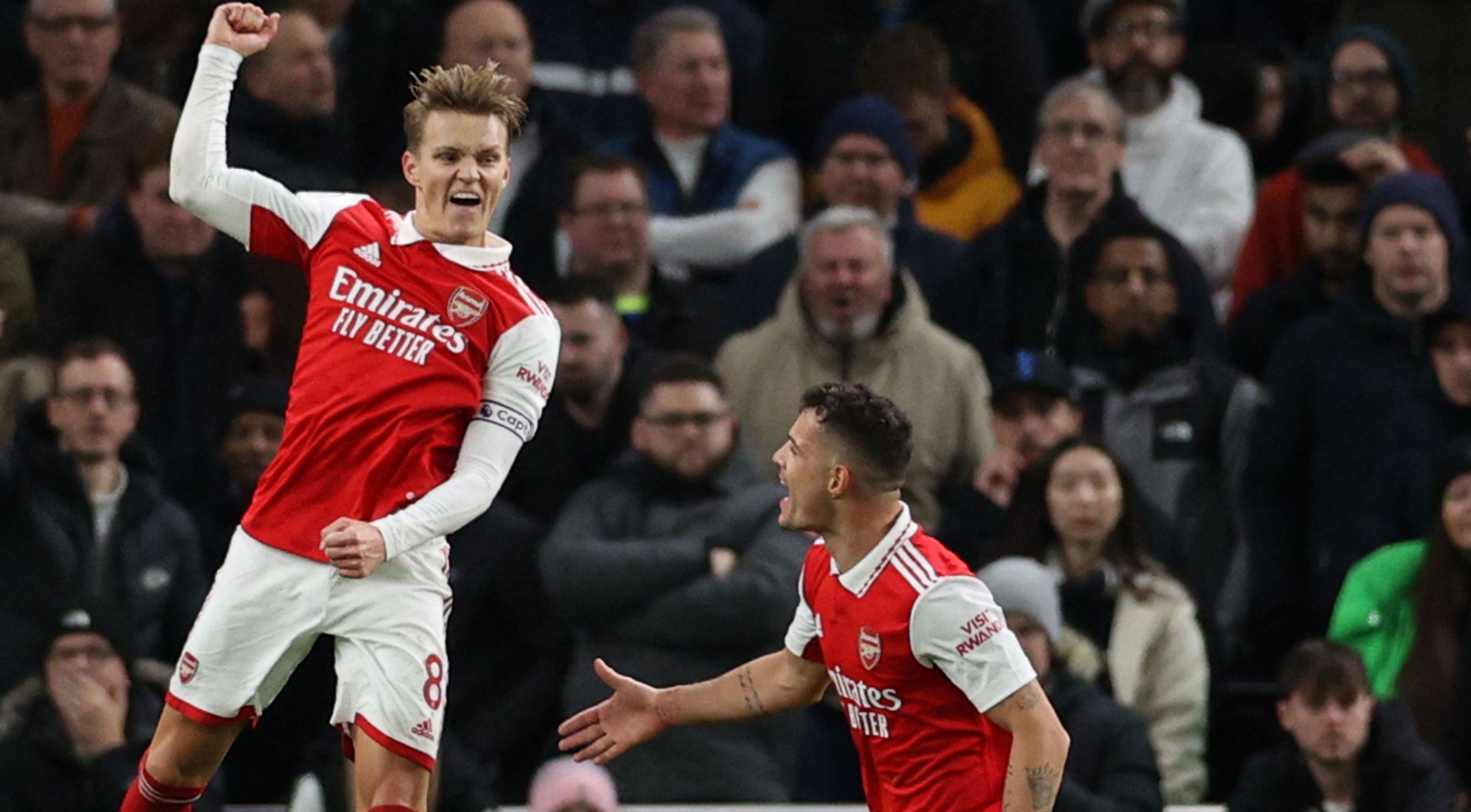 Мартин Эдегор забил Тоттенхэму Мартин Эдегор забил Тоттенхэму