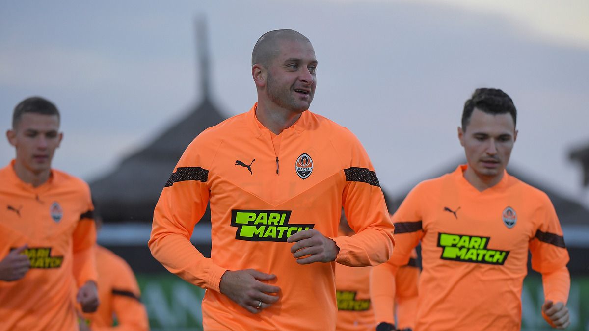 Ярослав Ракицкий готовится к матчам в составе Шахтера Ярослав Ракицкий готовится к матчам в составе Шахтера