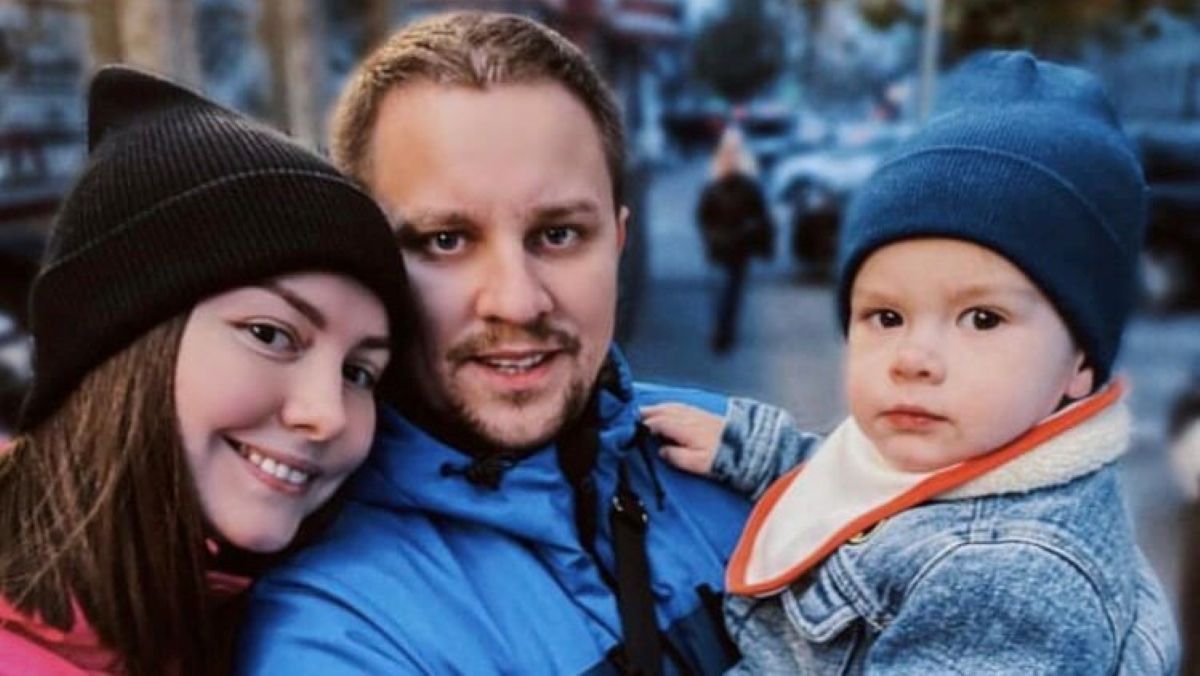 Анастасия Инатенко, Дмитрий Гузь и их 1,5-летний сын Макар