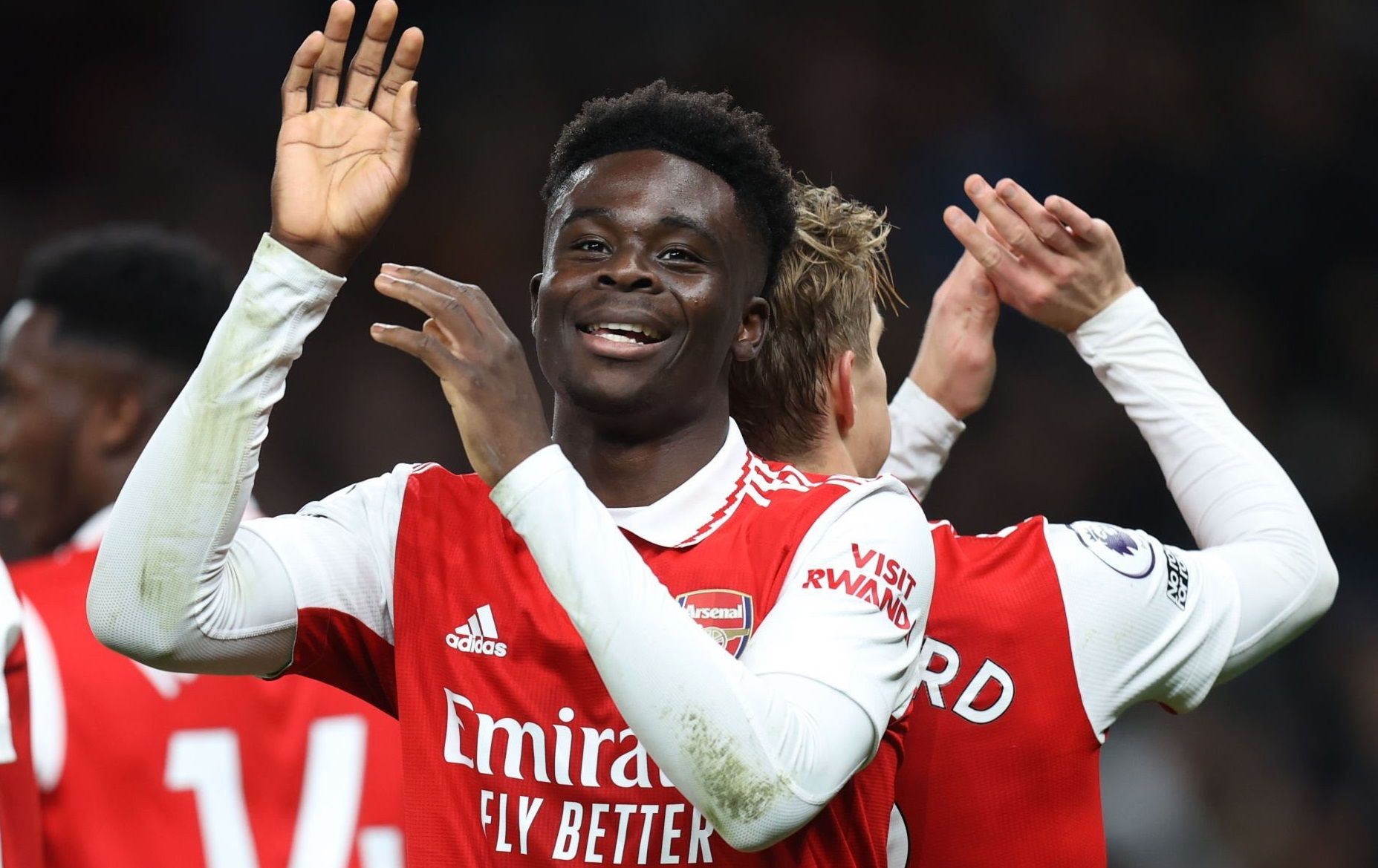 Букайо Сака та Мартін Едегор – лідери Арсенала Букайо Сака та Мартін Едегор – лідери Арсенала