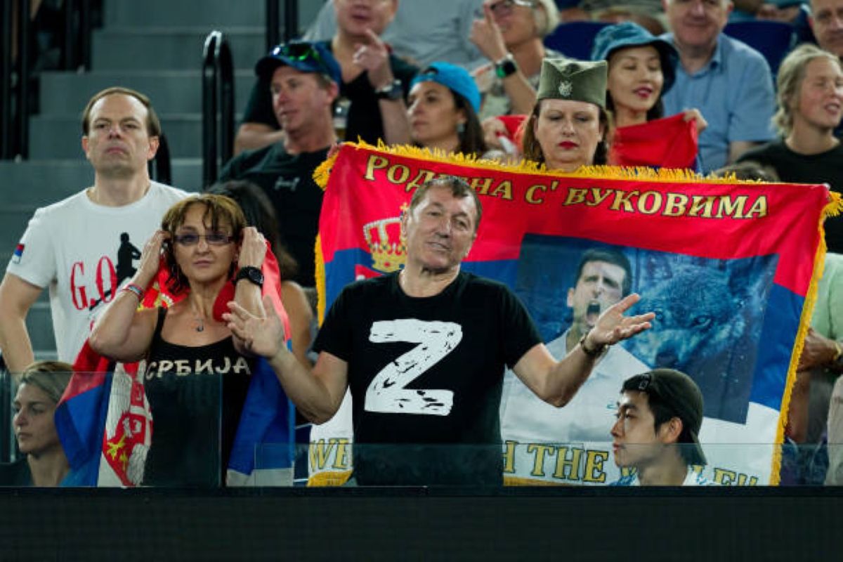 Фанат российских кафиров на Australian Open