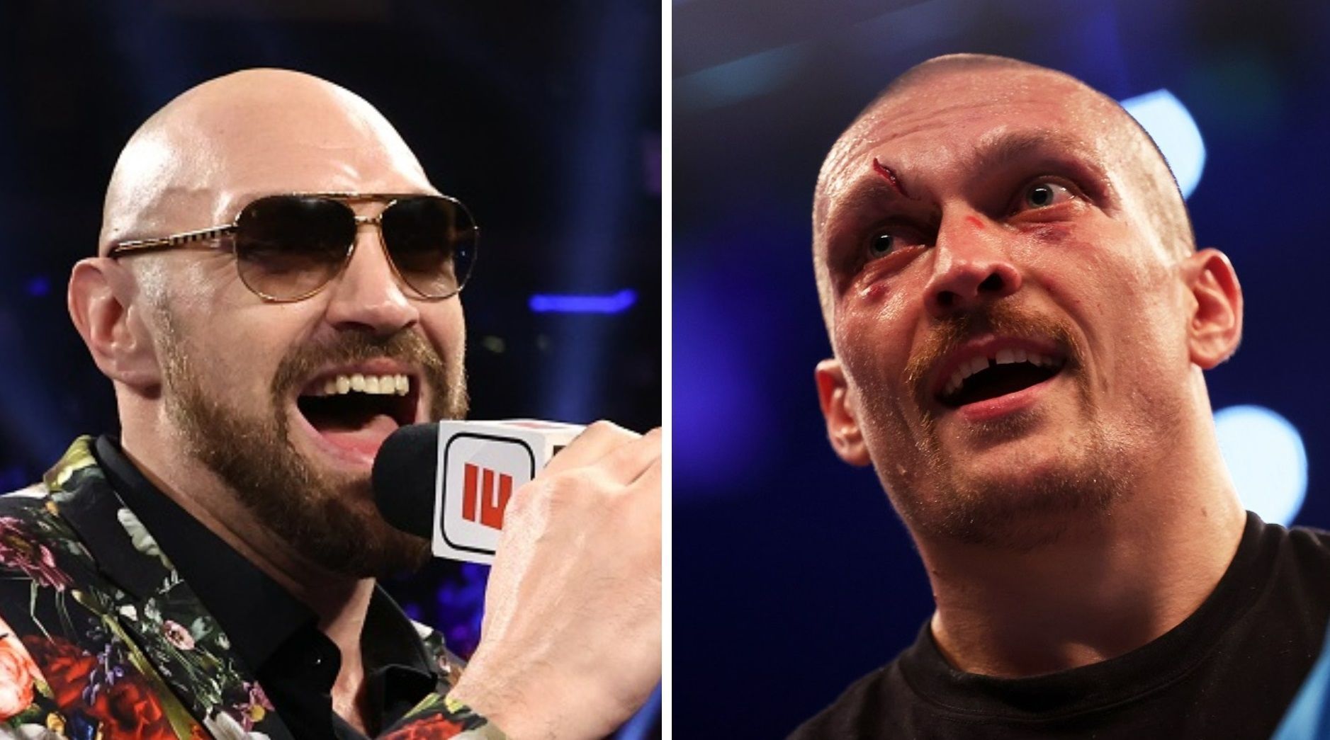 Тайсон Фьюри и Александр Усик Тайсон Фьюри и Александр Усик