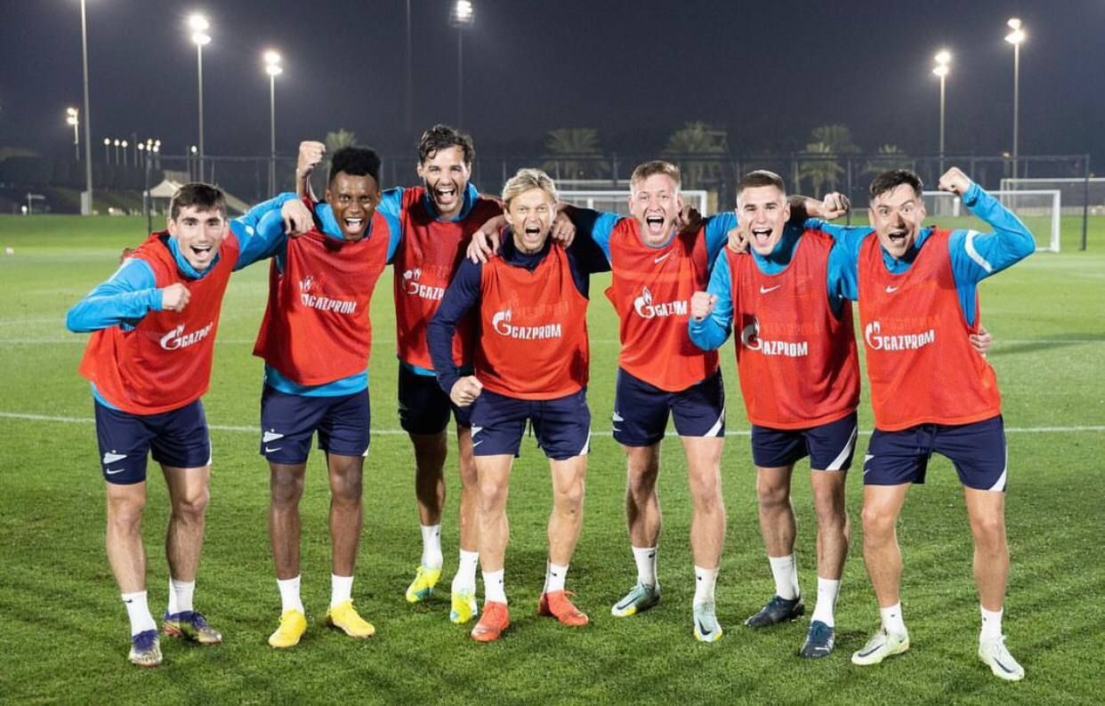 Российский Зенит со счастливым Тимощуком Российский Зенит со счастливым Тимощуком