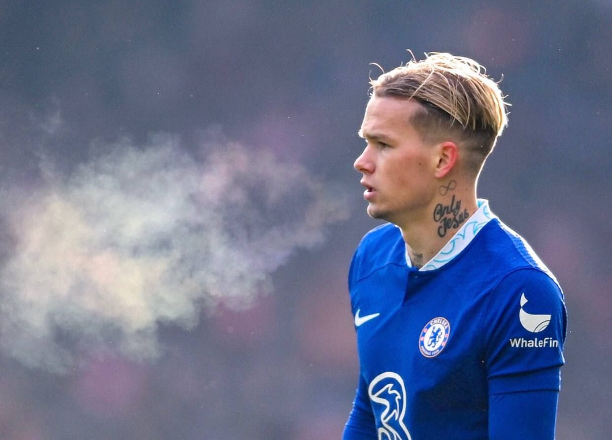 Игрок Челси Михаил Мудрик Игрок Челси Михаил Мудрик