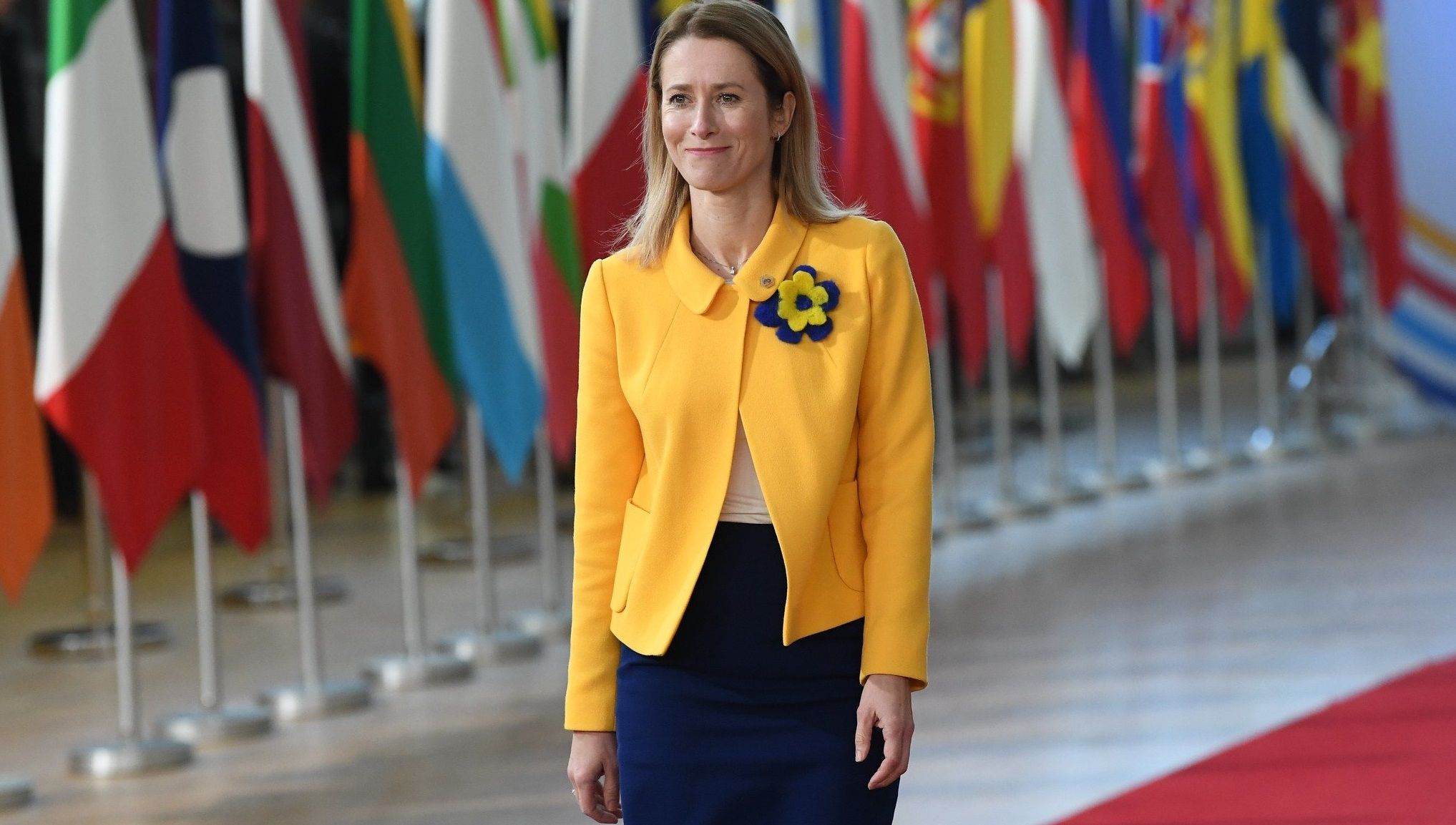 Прем'єр-міністерка Естонії Кая Каллас Прем'єр-міністерка Естонії Кая Каллас