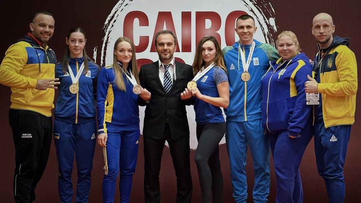 Українські спортсмени вибороли чотири медалі