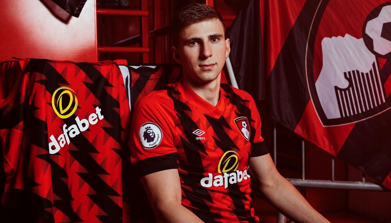 Илья Забарный в Борнмуте Илья Забарный в Борнмуте