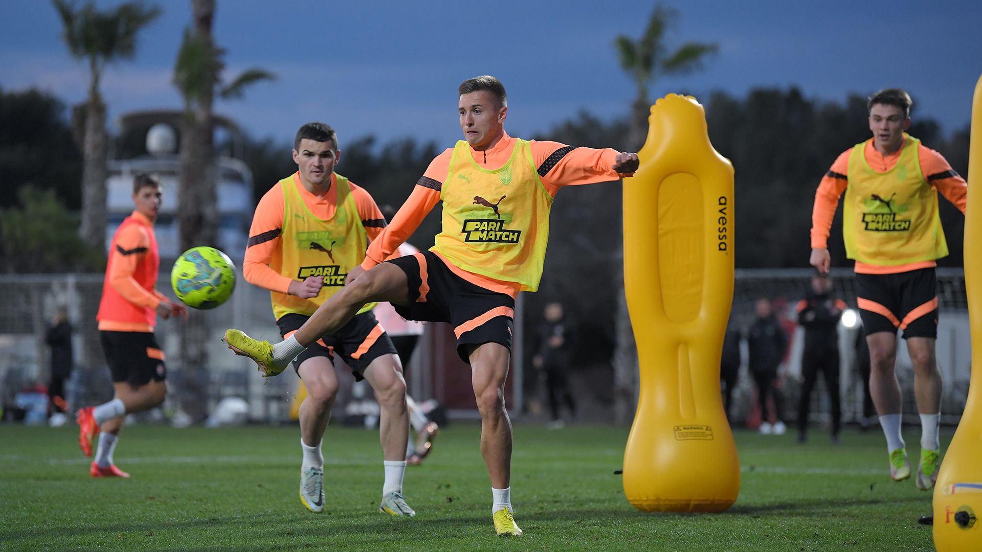 Шахтар на зборах в Туреччині Шахтар на зборах в Туреччині