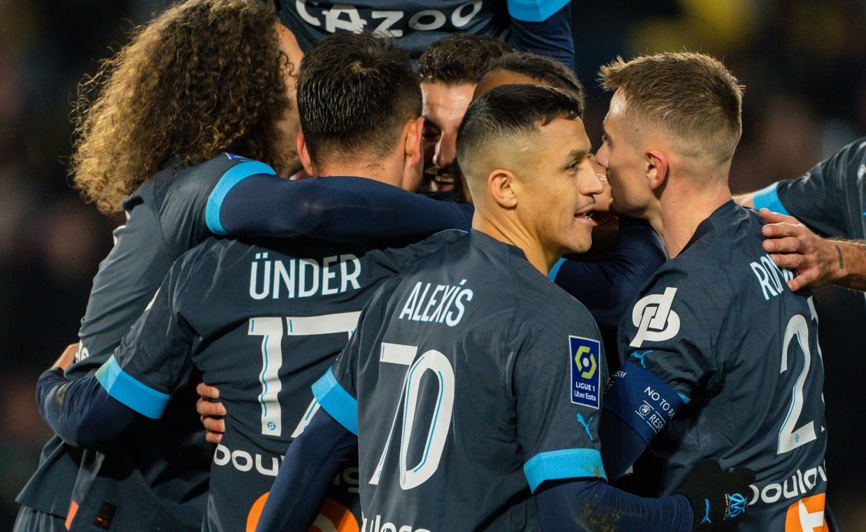 Марсель зажигает в Лиге 1 Марсель зажигает в Лиге 1