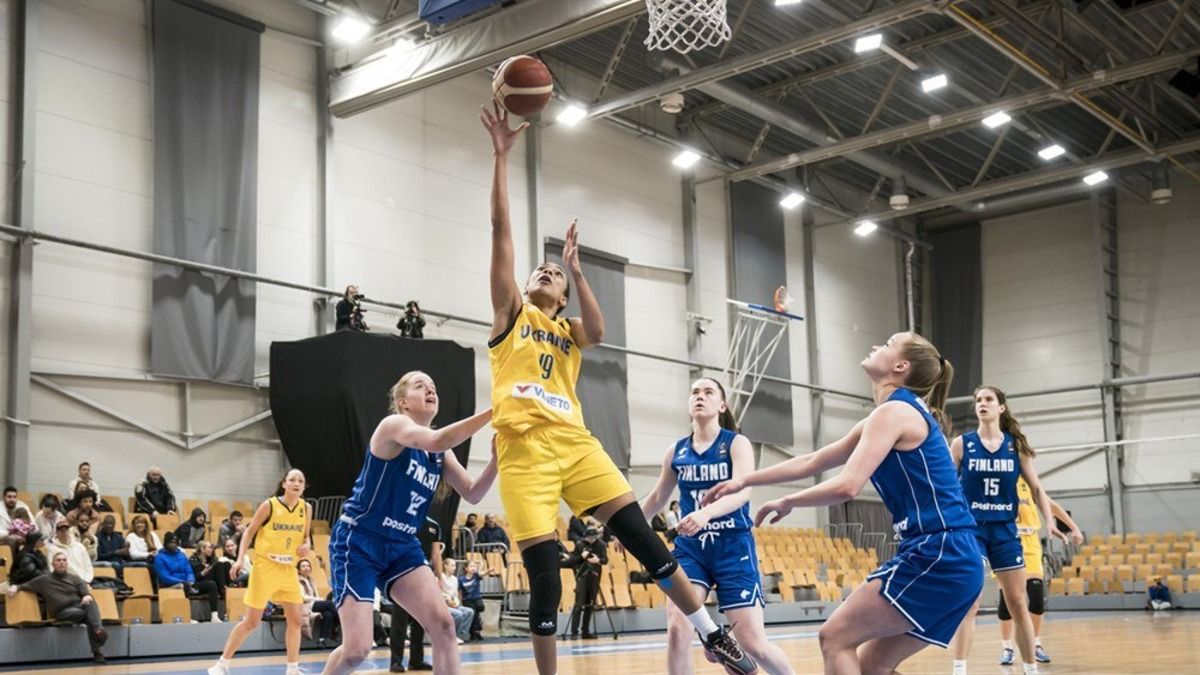 Жіноча збірна України з баскетболу обіграла Фінляндію