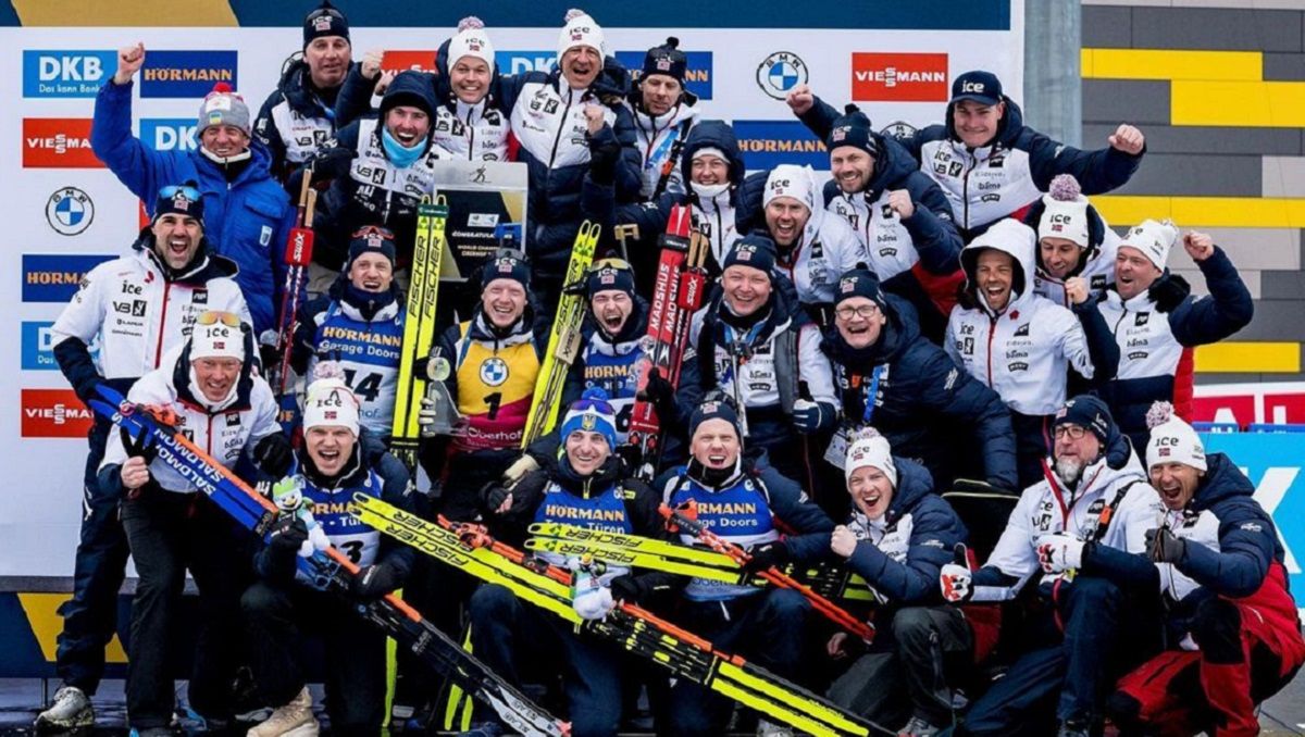 Тар'єй Бьо підтримав Підручного після 5-го місця у спринті на ЧС-2023 Тар'єй Бьо підтримав Підручного після 5-го місця у спринті на ЧС-2023