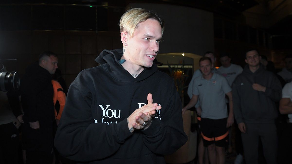 Михаил Мудрик попрощался с Шахтером в Варшаве Михаил Мудрик попрощался с Шахтером в Варшаве