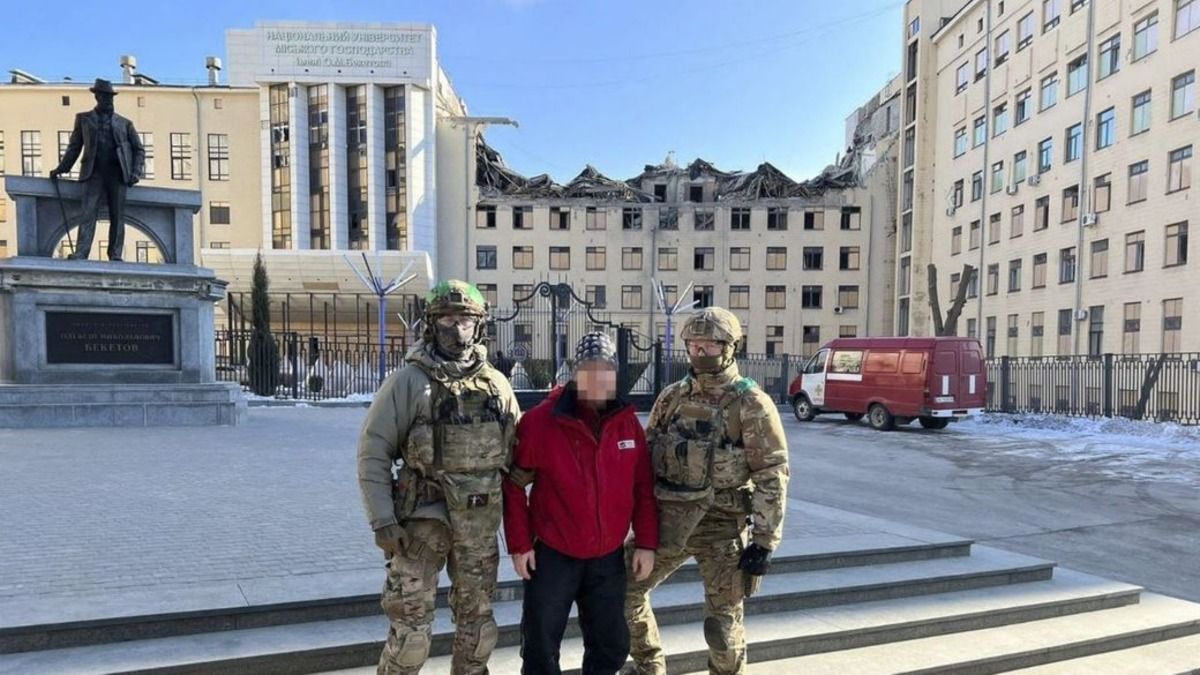 СБУ задержала корректировщика ударов по Харькову СБУ задержала корректировщика ударов по Харькову