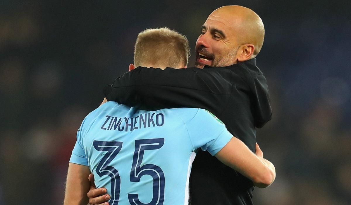 Встреча Зинченко с Гвардиолой после матча Арсенал - Манчестер Сити – видео Встреча Зинченко с Гвардиолой после матча Арсенал - Манчестер Сити – видео