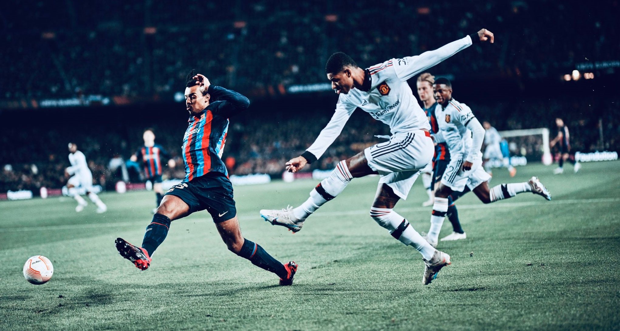 Маркус Рэшфорд забил на "Камп Ноу" Маркус Рэшфорд забил на "Камп Ноу"