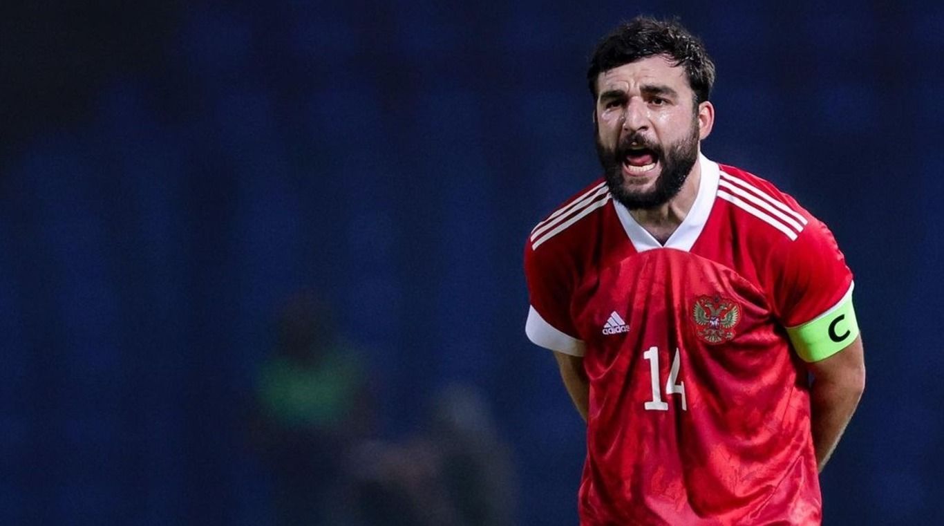 Капітан збірної Росії Гєоргій Джикія Капітан збірної Росії Гєоргій Джикія