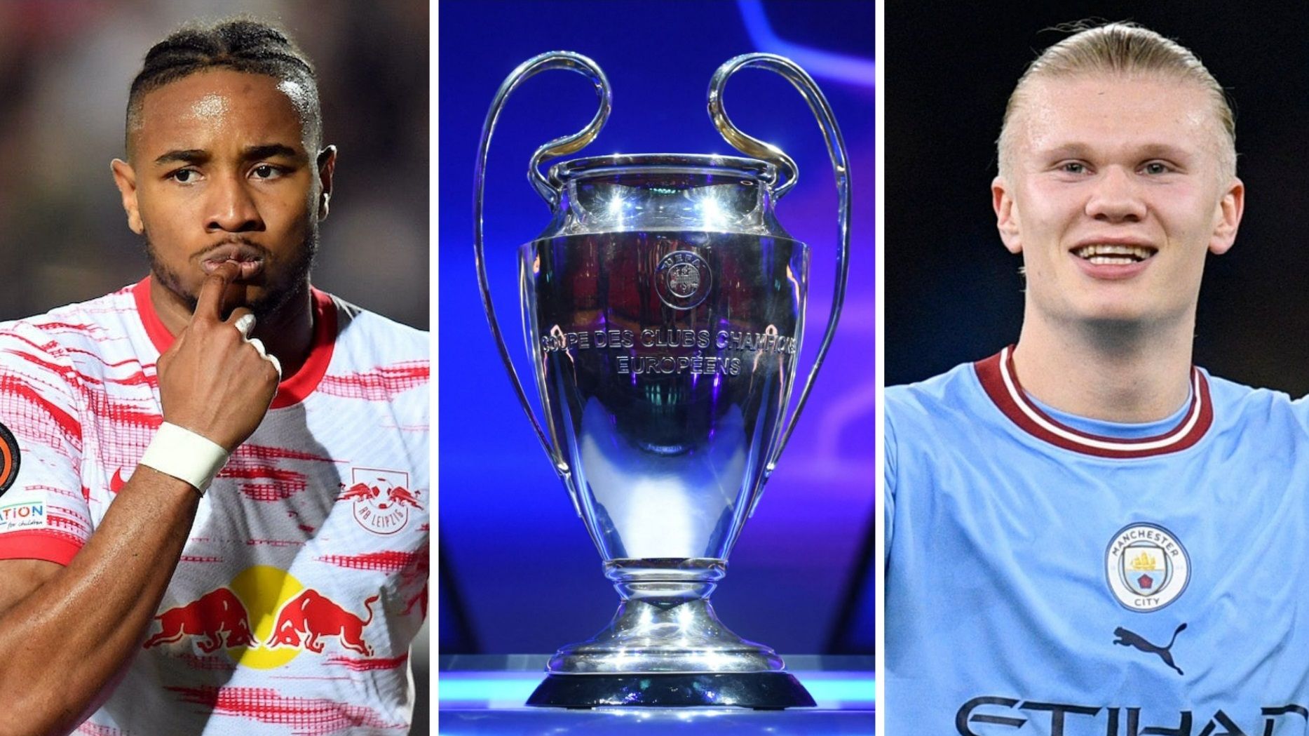 Крістофер Нкунку та Ерлінг Голанд Крістофер Нкунку та Ерлінг Голанд