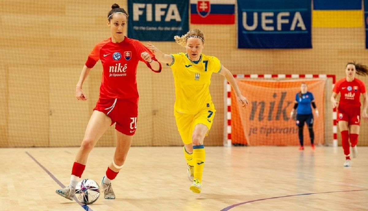 Словакия – Украина – результат матча по футзалу среди женщин