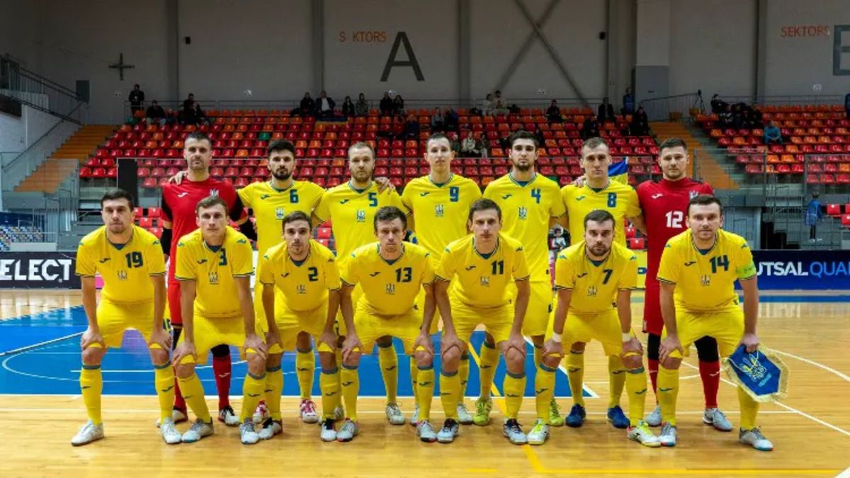 Склад збірної України з футзалу на матч кваліфікації до ЧС-2024 Склад збірної України з футзалу на матч кваліфікації до ЧС-2024