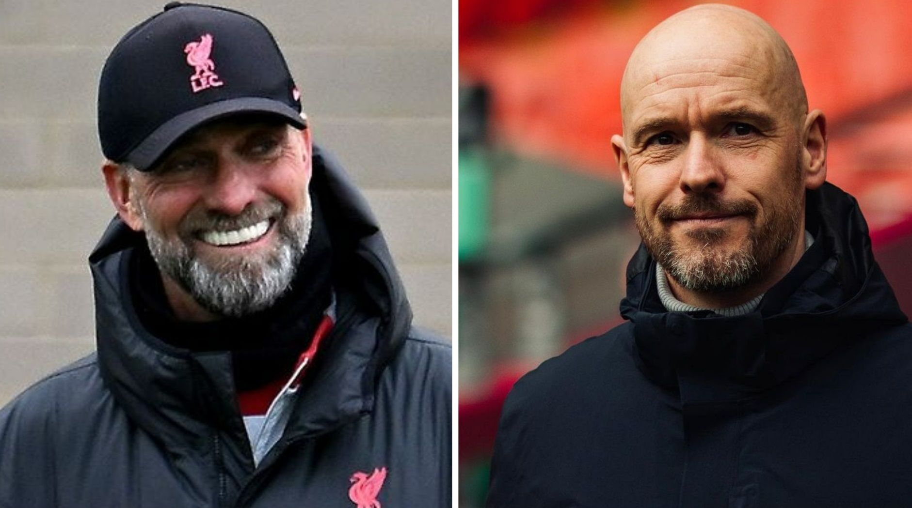 Юрген Клопп та Ерік тен Хаг Юрген Клопп та Ерік тен Хаг