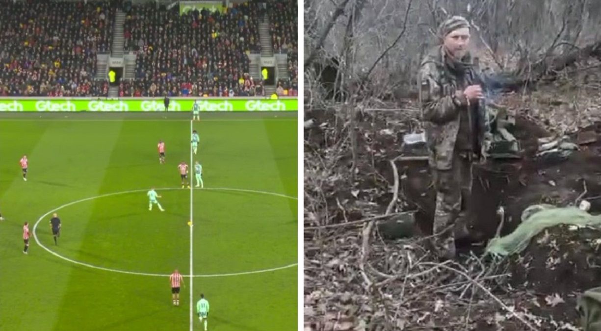 Реакція коментатора на матчі АПЛ на розстріл військовополоненого росіянами Реакція коментатора на матчі АПЛ на розстріл військовополоненого росіянами