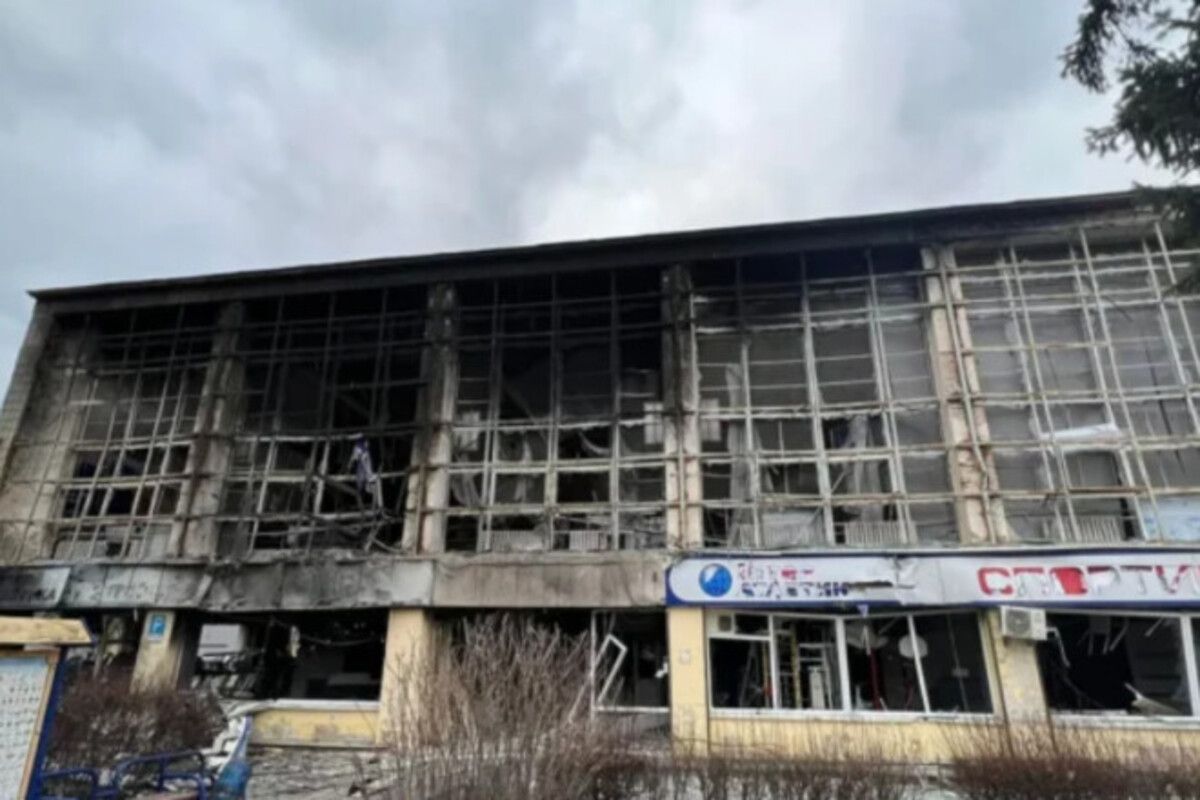 Зруйнований СК Авангард Зруйнований СК Авангард