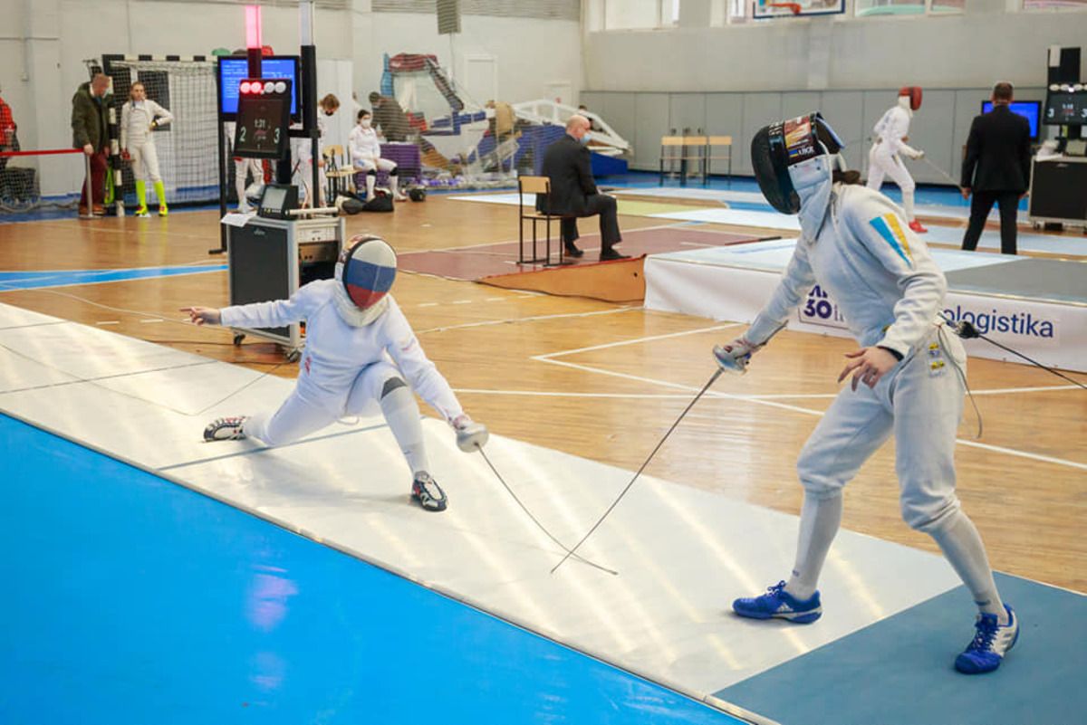 Российская фехтовальщица Российская фехтовальщица