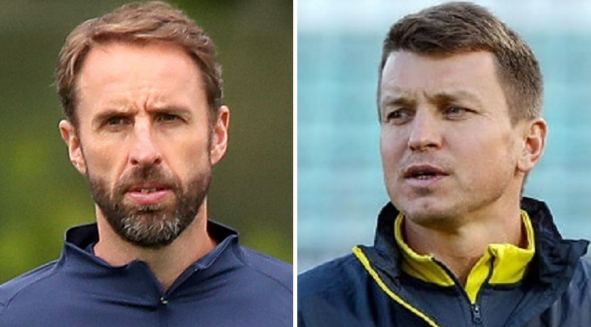 Гарет Саутгейт и Руслан Ротань Гарет Саутгейт и Руслан Ротань