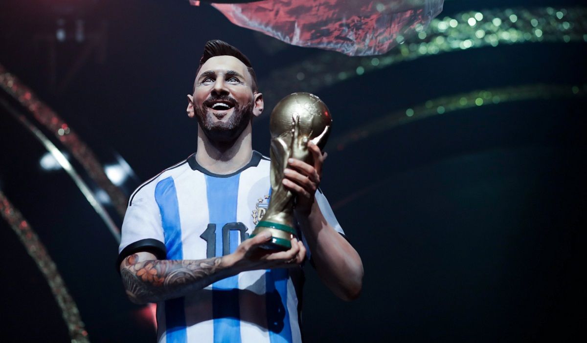 Статуя Ліонеля Мессі – вона стоятиме у музеї поруч із Пеле та Марадоною Статуя Ліонеля Мессі – вона стоятиме у музеї поруч із Пеле та Марадоною