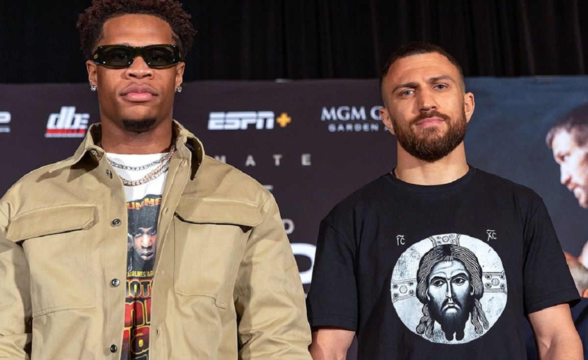 Хейни – Ломаченко – украинский боксер в футболке с Иисусом – видео дуэли взглядов Хейни – Ломаченко – украинский боксер в футболке с Иисусом – видео дуэли взглядов