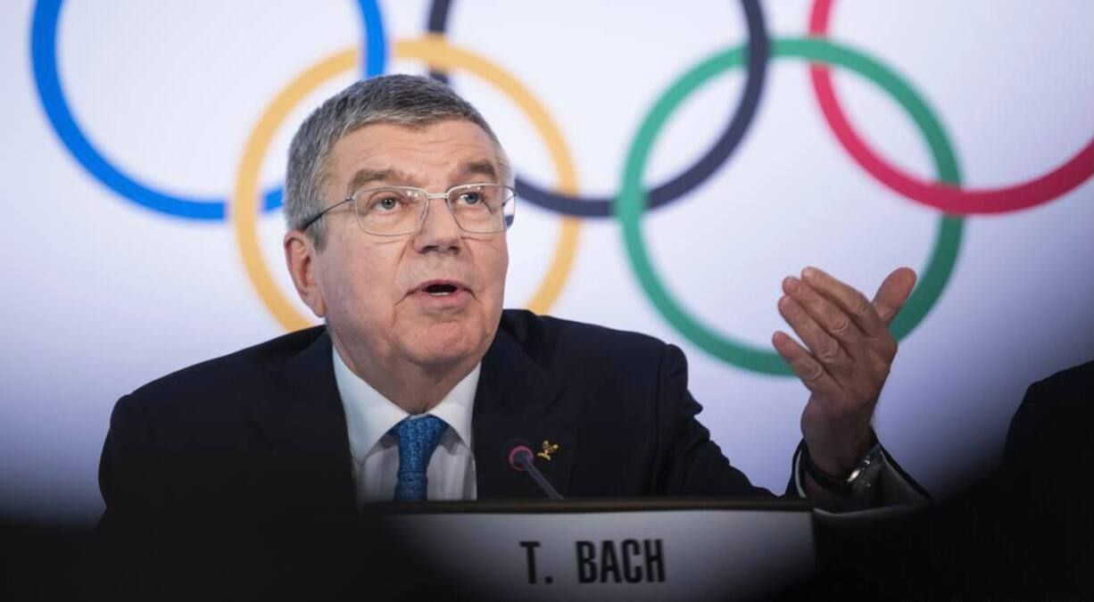 Президент МОК Томас Бах Президент МОК Томас Бах