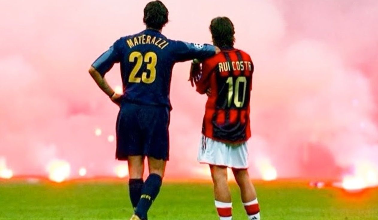 Горячее дерби Интера и Милана в Лиге чемпионов 2004-2005 Горячее дерби Интера и Милана в Лиге чемпионов 2004-2005