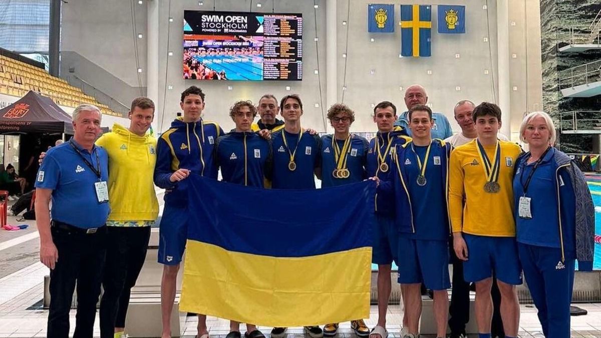 Результаты выступлений украинских пловцов на Stockholm Open - медали и лицензии