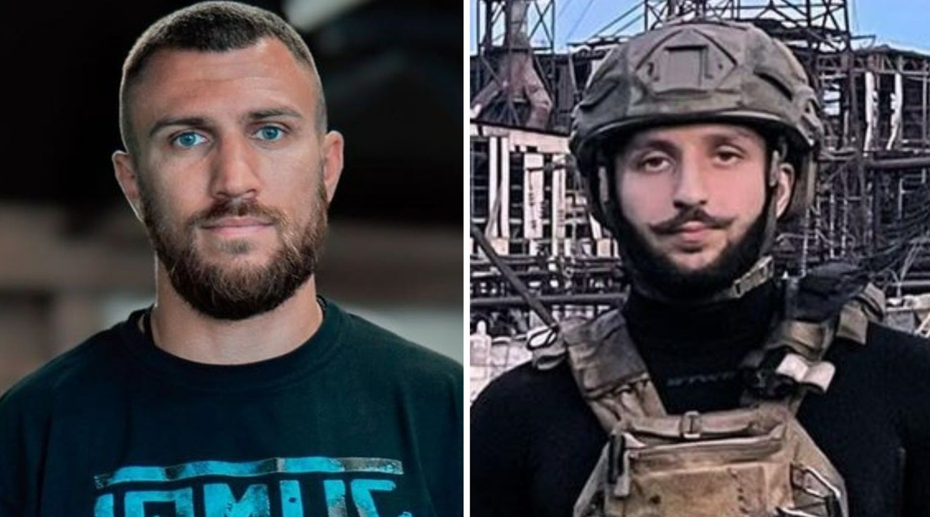 Василь Ломаченко та Давид Касаткін Василь Ломаченко та Давид Касаткін