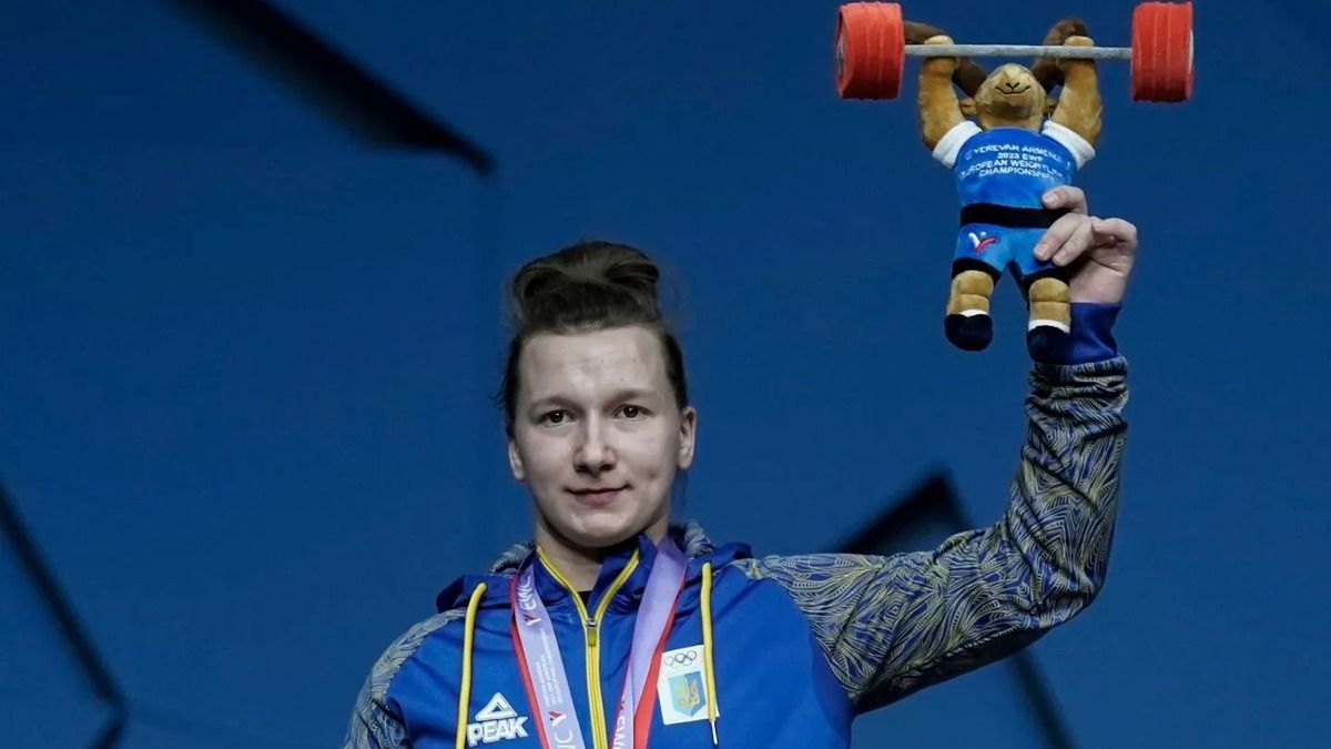 Марія Гангур виграла дві медалі на чемпіонаті Європи з важкої атлетики