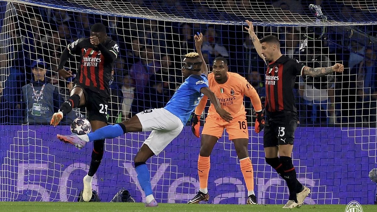 Наполи Милан видео гола и обзор матча 1/4 финала Лига чемпионов 2022-2023 Наполи Милан видео гола и обзор матча 1/4 финала Лига чемпионов 2022-2023